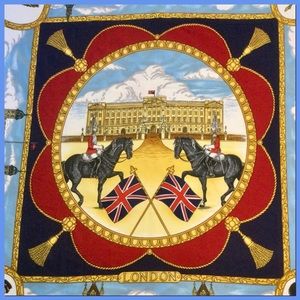 Vtg London Scarf_003